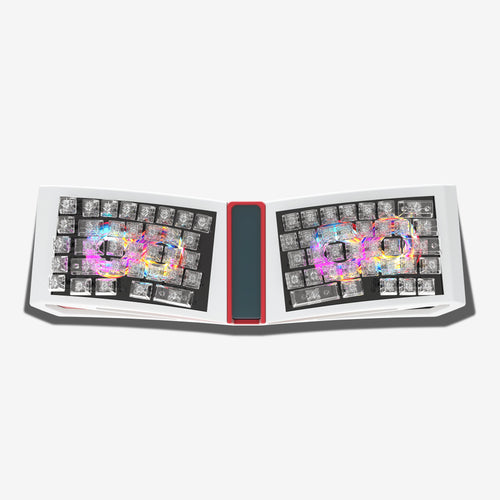 DS PIXEL PRO：Ergo Mag-axis Keyboard with the IPS Display