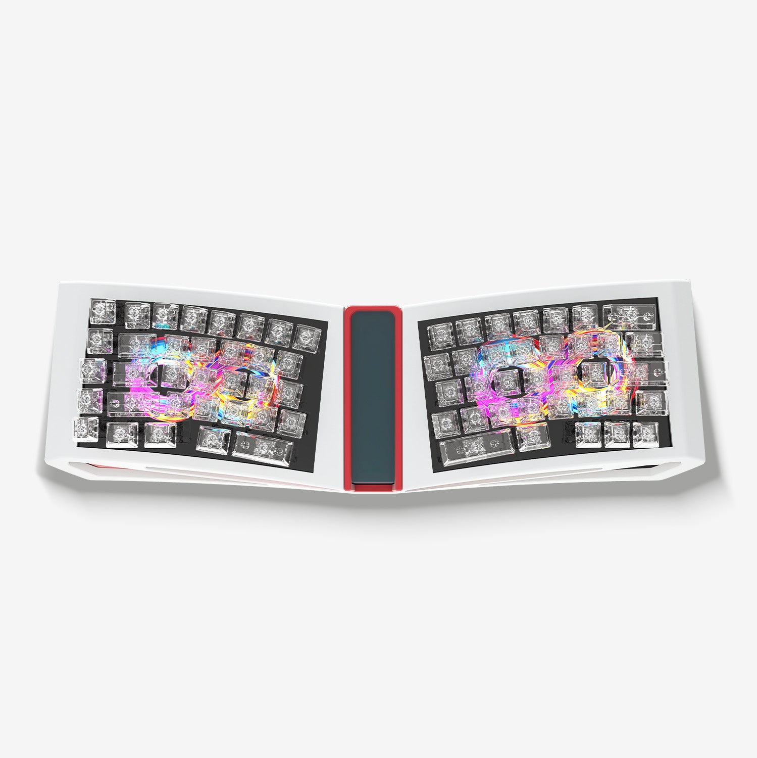 DS PIXEL PRO：Ergo Mag-axis Keyboard with IPS Display