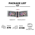 DS PIXEL PRO：Ergo Mag-axis Keyboard with IPS Display