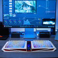 DS PIXEL PRO：Ergo Mag-axis Keyboard with the IPS Display